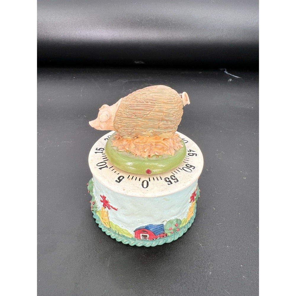 Vintage Pig Kitchen Timer Cute!